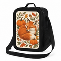 Custom Insulated Lunch Bag – Autumn Fox or Your Design