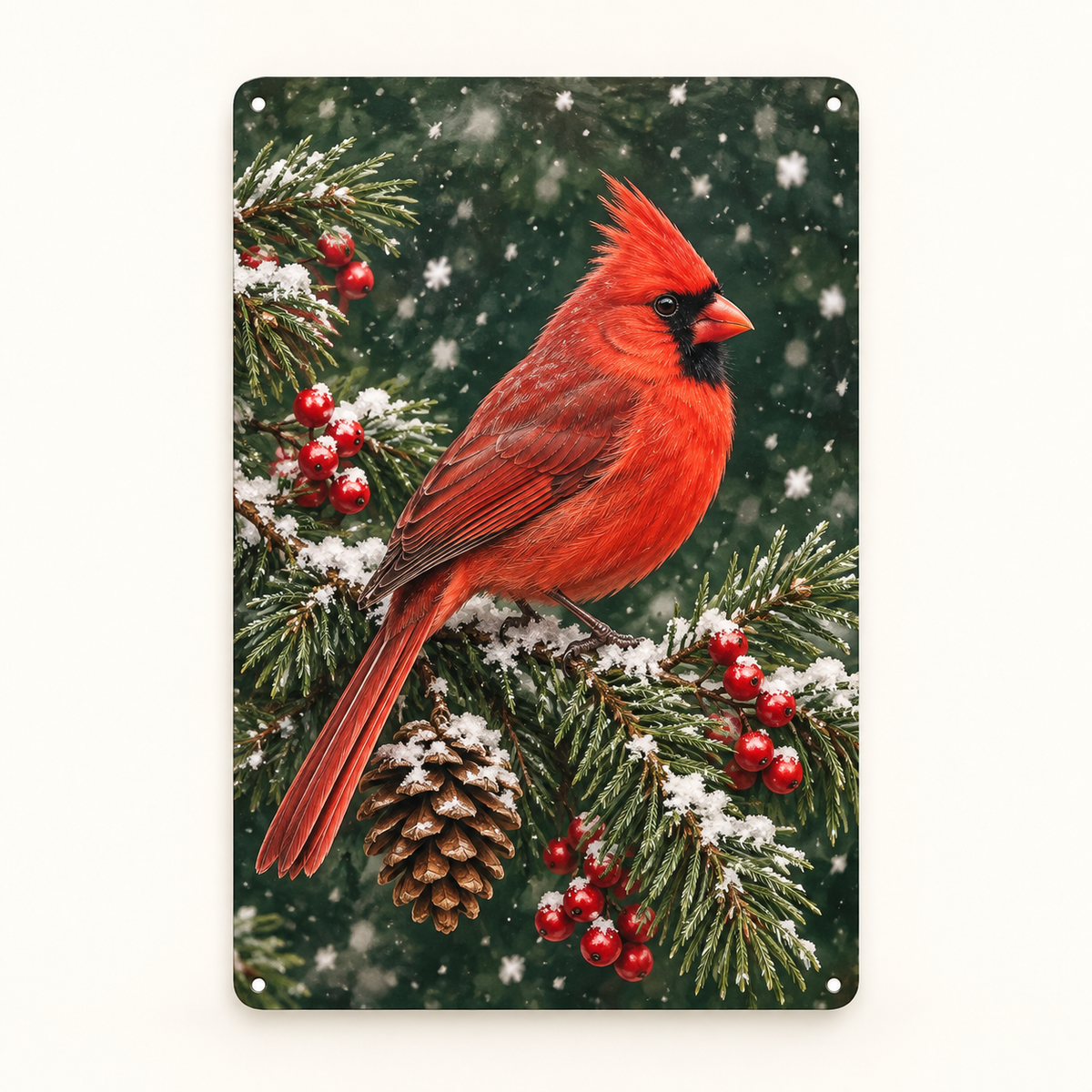 Custom Holiday Metal Sign – Halloween, Christmas or Your Design