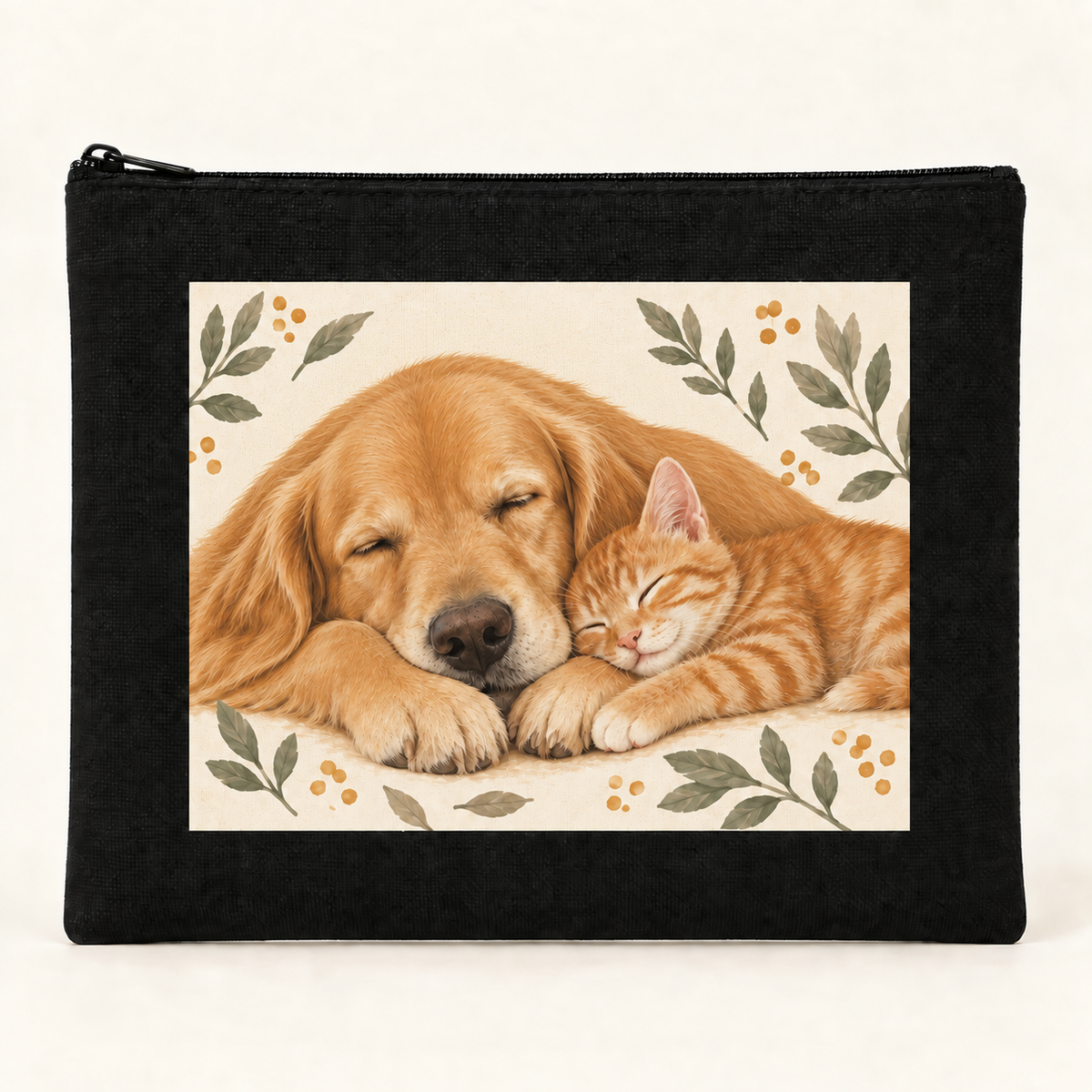 Personalized Multipurpose Zipper Pouch – Pets, Botanical or Your Design
