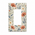 Custom Wildflower Rocker Switch Plate – Your Design