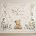 Custom Celebration Photo Backdrop – New Baby, Wedding or Your Design, 230 × 180 cm