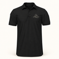 Custom Men's Polo Shirt – Mountain Emblem or Your Logo