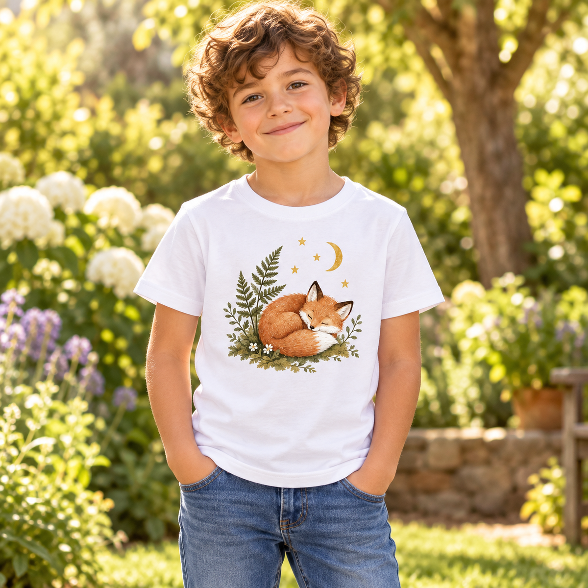 Kids Custom Cotton T-Shirt – Choose a Design or Upload Your Own