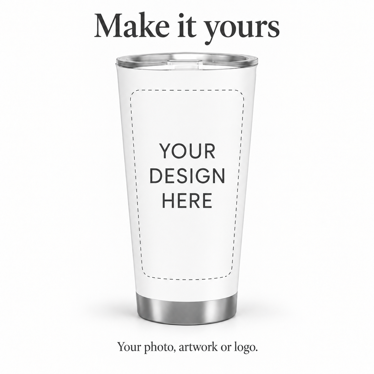 Custom Fall Pumpkin Travel Tumbler – Autumn Harvest or Your Design, 20 oz