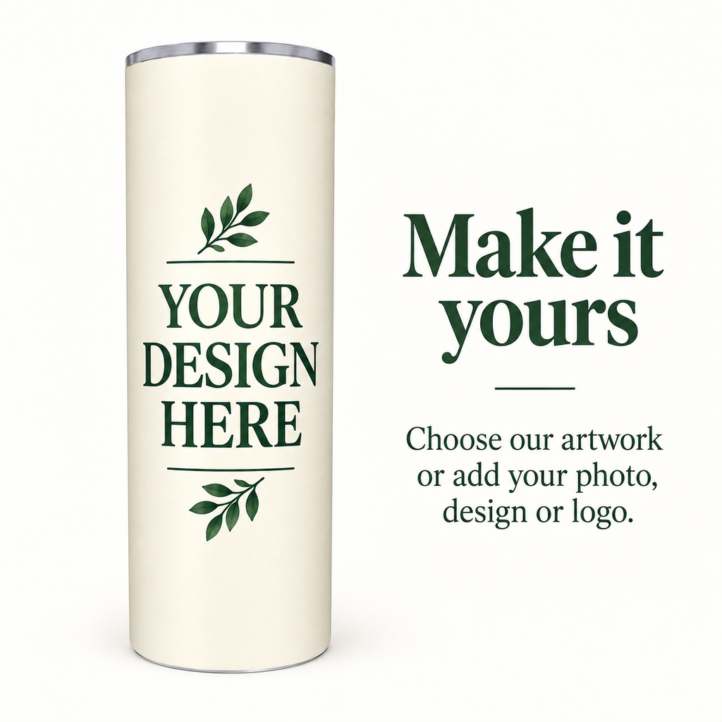 Custom Christmas Cat Tumbler – Festive Cats or Your Design, 20 oz