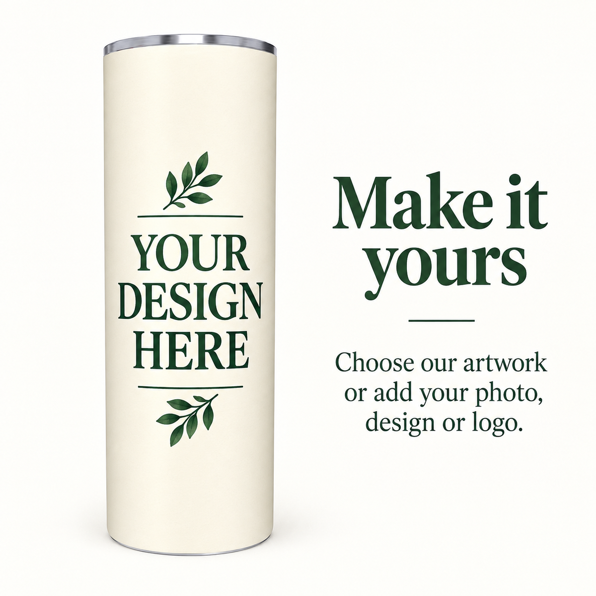 Custom Christmas Cat Tumbler – Festive Cats or Your Design, 20 oz