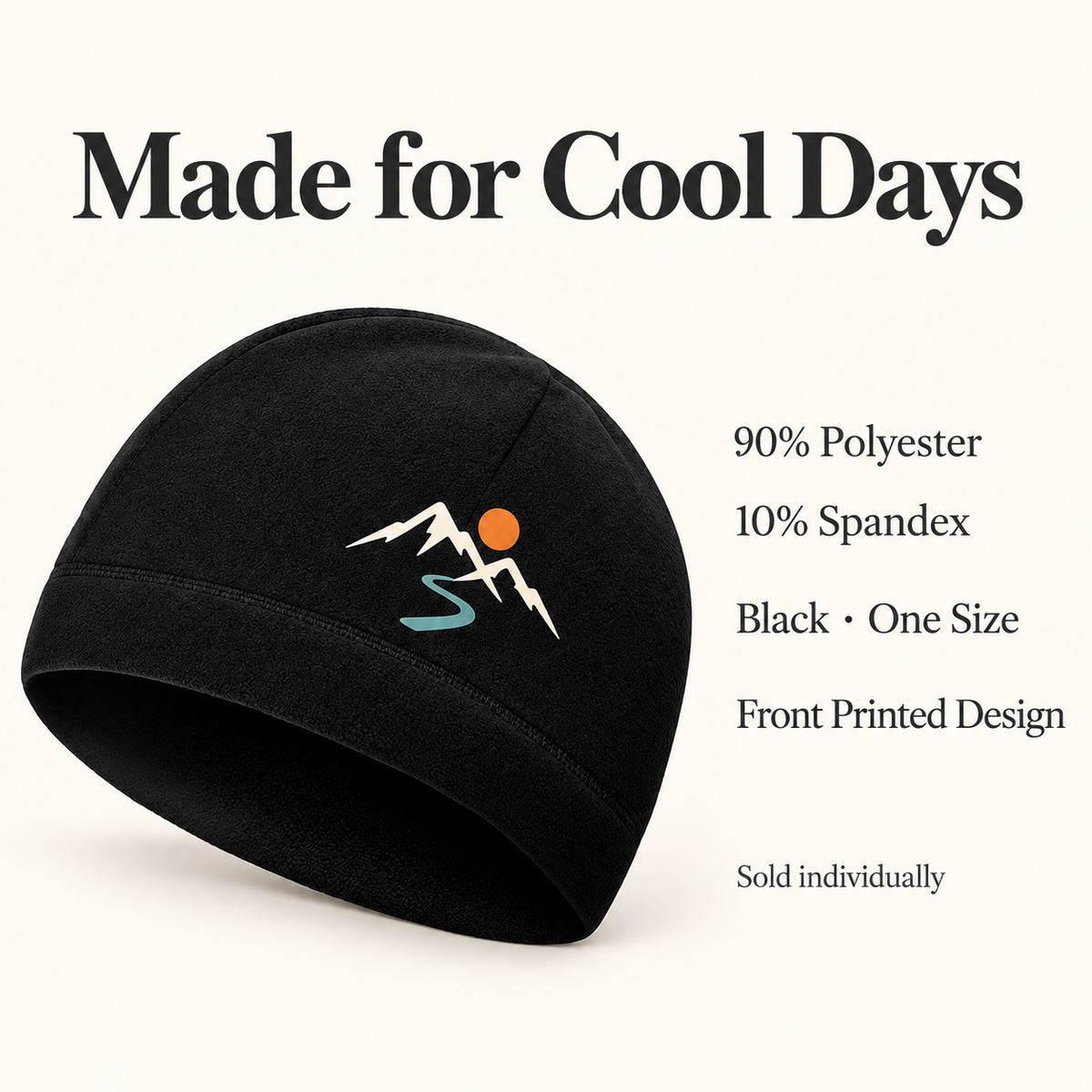 Custom Thermal Skull Cap – Mountain Trail or Your Design